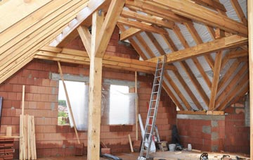 Llanmadoc attic trusses